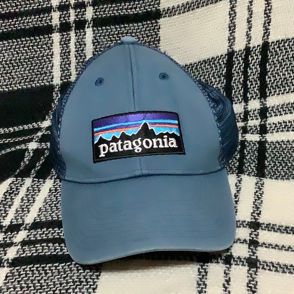 Patagonia denim colored SnapBack trucker hat